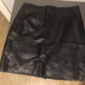 Pleather French Connection Skirt